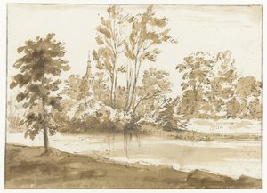 Ansicht von Mol von Constantijn Huygens (II)