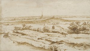 Landschaft bei Appeldoorn, 1680 von Constantijn the Younger Huygens