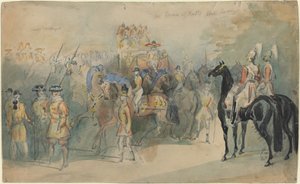 Staatskutsche der Herzogin von Kent von Constantin Guys