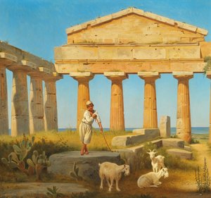 Der Tempel der Ceres in Paestum