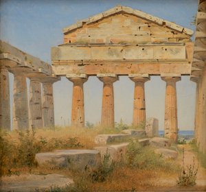 Der Tempel der Athena in Paestum