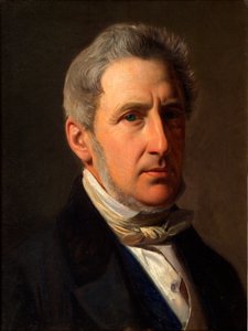 Porträt des Gutsherrn Alfred Hage (1803-1872)