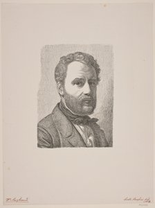 Porträt von Wilhelm Marstrand von Constantin Hansen