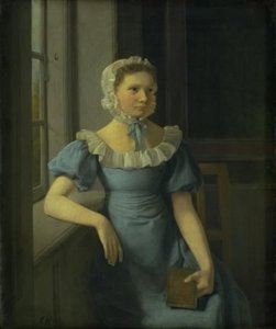 Die älteste Schwester des Künstlers von Constantin Hansen