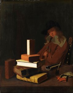 Der schlafende Student, 1663