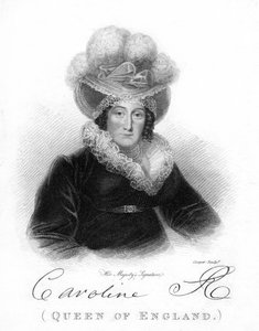 Caroline Amelia Elizabeth von Braunschweig, Königin von Georg IV., 19. Jahrhundert von Cooper