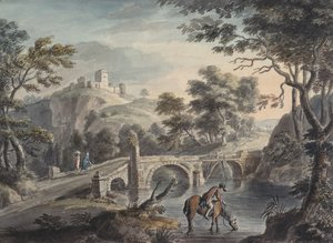 Landschaft mit Brücke von Copplestone Warre Bamfylde
