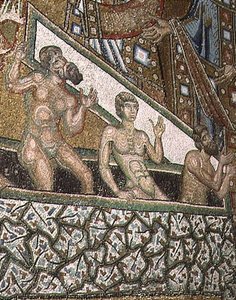 Das Jüngste Gericht (Detail) von Coppo di Marcovaldo