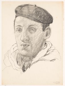 Selbstporträt: B-1-1, 5. März Selbstporträts von Cor van Teeseling (Serientitel) von Cor van Teeseling