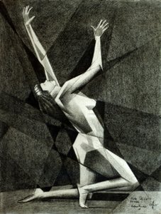 Dynamischer Geometrischer Tänzer von Corné Akkers