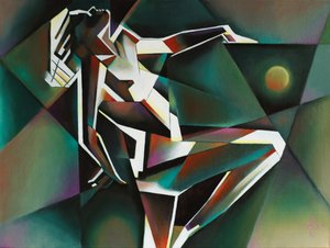 Dynamischer geometrischer Tänzer