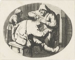 Figuren mit Läusekamm von Cornelis A. Hellemans