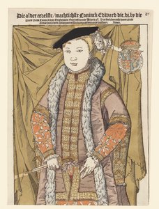 Porträt von Edward VI. von England