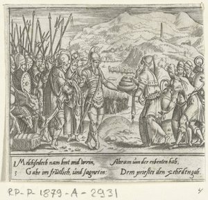 Abraham und Melchisedek