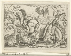 Bekehrung des Paulus von Cornelis Bos