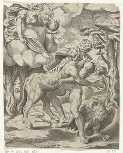 Jupiter, Io und Juno von Cornelis Bos