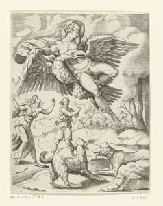 Jupiter und Ganymed. Jupiters Liebesabenteuer (Serientitel) von Cornelis Bos