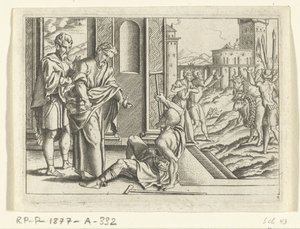 Paulus heilt einen Lahmen von Cornelis Bos