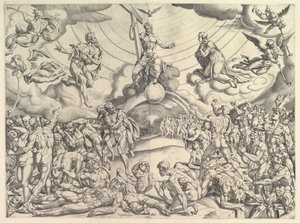 Das Jüngste Gericht von Cornelis Bos