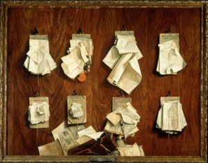 Quodlibet mit Schriftstücken des Schatzamtes der Stadt Amsterdam