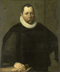 Pieter Jansz Kies (ca. 1536-97). Bürgermeister von Haarlem von Cornelis Cornelisz. van Haarlem