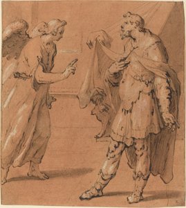 Der Engel erscheint dem Zenturio Cornelius von Cornelis Cornelisz van Haarlem
