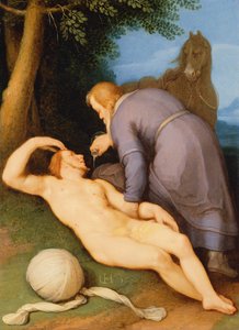 Der barmherzige Samariter, 1627 von Cornelis Cornelisz van Haarlem