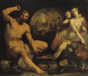 Venus und Vulkan, 1590