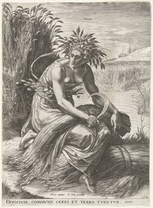 Ceres von Cornelis Cort