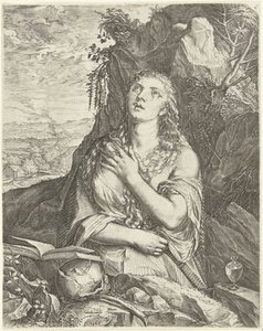 Die reuige Maria Magdalena von Cornelis Cort