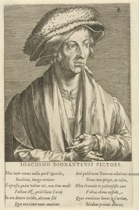 Porträt des Malers Joachim Patinier von Cornelis Cort