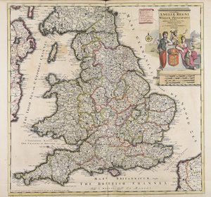 Accuratissima Angliae regni et Walliae principatus descriptio von Cornelis Danckerts