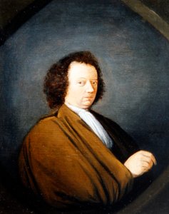 Porträt eines Mannes, Halbfigur, sitzend, 1680