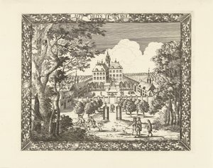 Ansicht von Huis te Werve in Voorburg