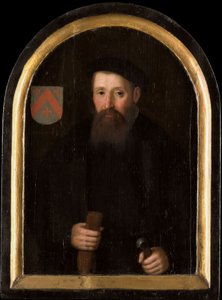 Porträt von Willem Fransz van Schoterbosch, um 1620 von Cornelis Engelsz