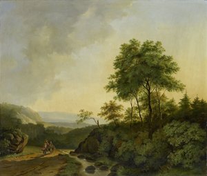 Ansicht im Harz von Cornelis François Roos