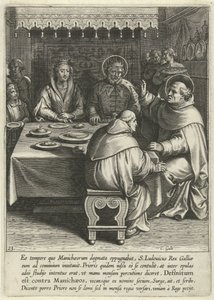 Thomas am Hof von König Ludwig von Frankreich