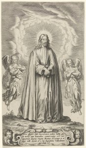 Christus mit zwei Engeln von Cornelis Galle (II)