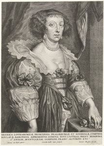 Porträt von Henriette von Lothringen