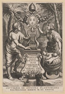 Titelseite für Stephanus Simonini, Silvae Urbaninae