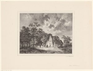 Haus in Landschaft