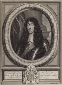 Henry Stuart, Herzog von Gloucester, jüngster Sohn von König Charles I (Gravur) von Cornelis II Van Dalen
