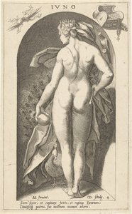 Juno mit Pfau
