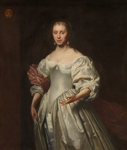 Porträt von Cornelia Craen van Haeften (1622-1678) von Cornelis Janssens van Ceulen (II) (attributed to)