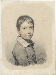 Porträt von Gerardus Arnoldus Nicolaus Allebé als junger Mann
