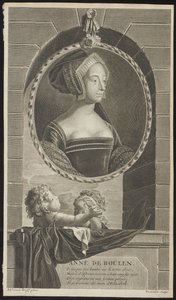 Anne Boleyn, 1697 von Cornelis Martinus Vermeulen