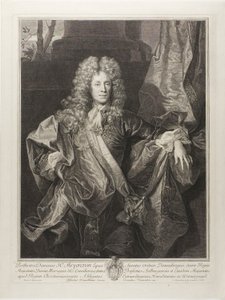 Porträt von Henning Meyercron von Cornelis Martinus Vermeulen