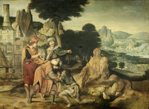 Gleichnis vom verlorenen Sohn von Cornelis Massijs