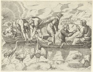 Wunderbarer Fischfang