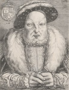 Porträt von Heinrich VIII., ca. 1547 von Cornelis Massys
